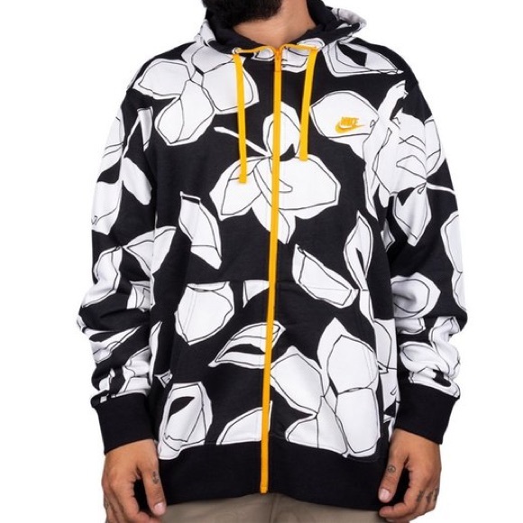 nike floral print hoodie